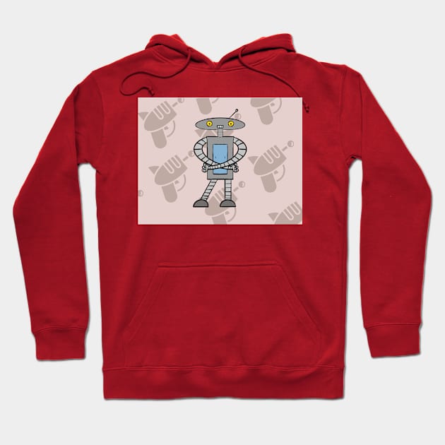 May Crossed Robot Hoodie by Soundtrack Alley